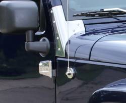 Kentrol - Kentrol 30007 Polished Antenna Cover for 07-18 Jeep Wrangler JK - Image 4