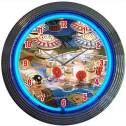 Neonetics - Neonetics 8PINBX Pinball Neon Clock - Image 1