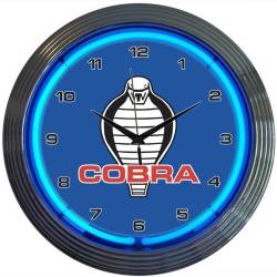 Neonetics - Neonetics 8COBRA Ford Cobra Neon Clock - Image 1