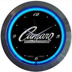 Neonetics - Neonetics 8CAMAR Gm Camaro Script Neon Clock - Image 1