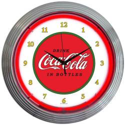 Neonetics - Neonetics 8CCCLA Coca-cola 1910 Classic Neon Clock - Image 1