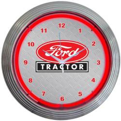 Neonetics - Neonetics 8FTRCT Ford Tractor Neon Clock - Image 1
