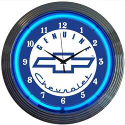 Neonetics - Neonetics 8CHEVY Gm Genuine Chevy Neon Clock - Image 1
