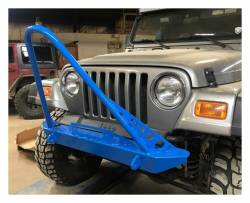 Steinjager - Steinjager Front Off Road Bumper w/Stinger-Bare for Wrangler TJ J0049284 - Image 2