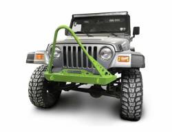 Steinjager - Steinjager Front Off Road Bumper w/Stinger-Gecko Green for Jeep TJ J0049300 - Image 1