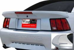 WingTech - WingTech Custom Style Flush Mount Rear Spoiler Lighted WT-14186 - Image 1