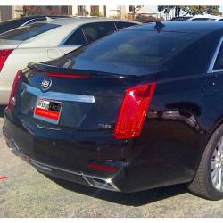 WingTech - WingTech Custom Style Lip Mount Rear Spoiler Un-Lighted WT-14019 - Image 1