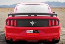 WingTech - WingTech Custom Style Four Post Rear Spoiler Un-Lighted WT-14264 - Image 1