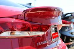 WingTech - WingTech Custom Style Lip Mount Rear Spoiler Un-Lighted WT-14275 - Image 1