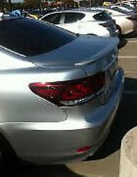 WingTech - WingTech Custom Style Lip Mount Rear Spoiler Un-Lighted WT-14166 - Image 1