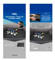 3D MAXpider - 3D MAXpider 2199L-09 Large 54x47 Universal Trim-To Fit Cargo Liner w/Raised Wall - Image 4