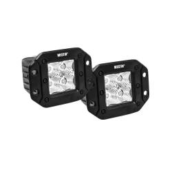 Westin - Westin 09-1218FM4 FM4Q Flush Mount 3W Osram Powder Coated Black LED PAIR - Image 2
