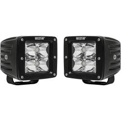 Westin - Westin 09-12200A-PR HyperQ 3.2x3.0" 5W LED Chips Auxiliary Light Spot Beam - Image 1