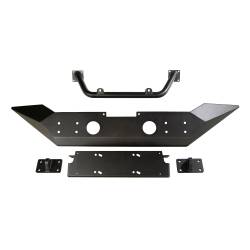 Rugged Ridge - Rugged Ridge 11548.41 Spartan Bumper High Clear Ends Overrider 18+ Jeep JL/JT - Image 1
