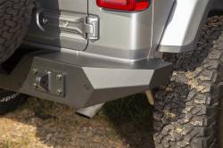 Rugged Ridge - Rugged Ridge 11548.51 Spartan Rear Bumper Full Width 18-21 Jeep Wrangler JL - Image 6