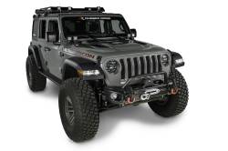 Rugged Ridge - Rugged Ridge 11549.03 Arcus Front Bumper Tube Overrider Black 18-21 Jeep Wrangle - Image 2