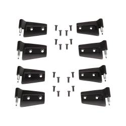 Rugged Ridge - Rugged Ridge 11202.32 8PC Black Door Hinge Kit for 07-18 Jeep Wrangler JK 4DR - Image 1