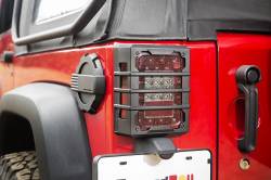 Rugged Ridge - Rugged Ridge 11226.05 Elite Guard Kit Taillight Black 07-18 Jeep Wrangler JK - Image 6