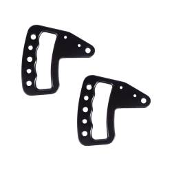 Rugged Ridge - Rugged Ridge 13505.51 Metal Grab Handles Aluminum Front Pair 07-18 Wrangler JK - Image 1