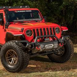 Rugged Ridge - Rugged Ridge 11549.55 Venator Front Bumper Overrider 18-21 Jeep Wrangler JL - Image 4