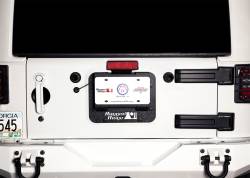 Rugged Ridge - Rugged Ridge 11586.11 Tire Carrier Delete Plate Kit 07-18 Jeep Wrangler JK - Image 3