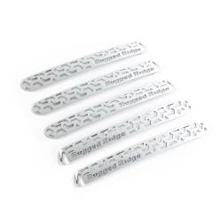 Rugged Ridge - Rugged Ridge 13311.51 Elite Door Handle Inserts Brushed Tread 4-D 07-18 JKU - Image 1