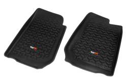 Rugged Ridge - Rugged Ridge 12920.02 All Terrain Floor Liner Front Pair Black RHD 07-18 Wrangle - Image 1