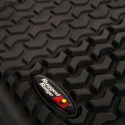 Rugged Ridge - Floor Liner Front Black 2018-2020 Jeep Wrangler 2020 Gladiator JL JT - Image 3