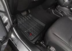 Rugged Ridge - Floor Liner Front Black 2018-2020 Jeep Wrangler 2020 Gladiator JL JT - Image 5