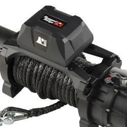 Rugged Ridge - Rugged Ridge 15100.08 Trekker Winch 10000 LBS Synthetic Rope IP68 Waterproof Wir - Image 3
