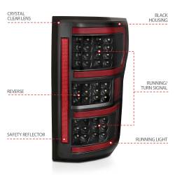 Anzo USA - Anzo USA 321338 Taillight Assembly for 18-20 Ford F150 - Image 4