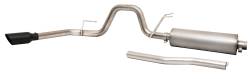 Gibson Performance Exhaust - Gibson Performance 619908B Black Elite Cat-Back Single Exhaust System - Image 1