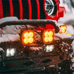 KC Hilites - KC HiLiTES 5327 KC Shield Flex Era-4 Amber Each - Image 4