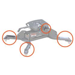 CURT - Replacement 5th Wheel Puck System Handles for Ram for 16021 - Image 2