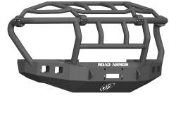 Road Armor - Road Armor 61743B Stealth Winch Front Bumper - Image 1