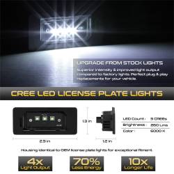 Spyder Auto - Spyder Auto 9045073 XTune License Plate Bulb Assembly Replacement - Image 2