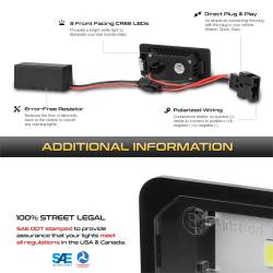 Spyder Auto - Spyder Auto 9045073 XTune License Plate Bulb Assembly Replacement - Image 5