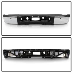 Spyder Auto - Spyder Auto 9047046 Steel Rear Bumper - Image 2