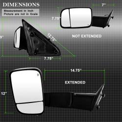 Spyder Auto - Spyder Auto 9935596 XTune Door Mirror - Image 2