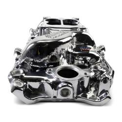 Edelbrock - Edelbrock 2161-CP Performer 2-O Manifold Oval Port Heads Chrome Plasma - Image 5