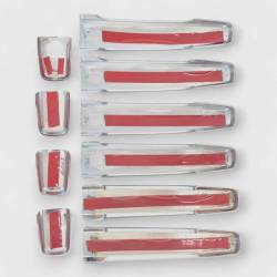 Trim Illusion - Trim Illusion DH280 Front/Rear Door Handle Covers Chrome Cruze/Spark/Sonic - Image 3