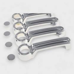 Trim Illusion - Trim Illusion DH122 Front/Rear Door Handle Covers Chrome for Wrangler JK - Image 2