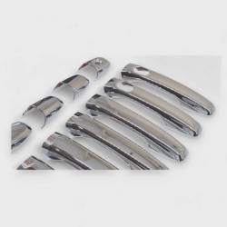 Trim Illusion - Trim Illusion DH262 Front/Rear Door Handle Covers Chrome Ford Edge/Explorer - Image 2