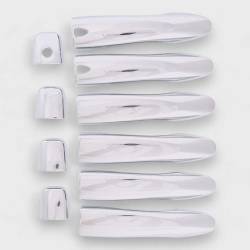 Trim Illusion - Trim Illusion DH285 Front/Rear Door Handle Covers Chrome for Rogue/Murano - Image 1