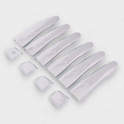 Trim Illusion - Trim Illusion DH285 Front/Rear Door Handle Covers Chrome for Rogue/Murano - Image 2