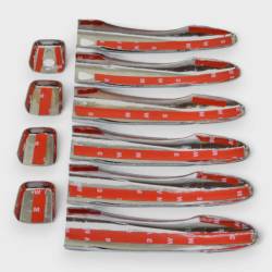 Trim Illusion - Trim Illusion DH285 Front/Rear Door Handle Covers Chrome for Rogue/Murano - Image 3