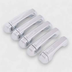 Trim Illusion - Trim Illusion DH286 Front/Rear Door Handle Covers Chrome for Gladiator/Jeep JL - Image 2