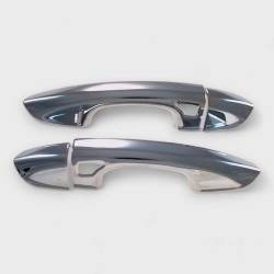 Trim Illusion - Trim Illusion DH263 Front Door Handle Covers Chrome Ford Mustang - Image 1