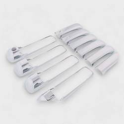 Trim Illusion - Trim Illusion DH275 Front/Rear Door Handle Covers Chrome for Ram Trucks - Image 2