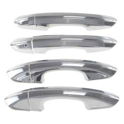 Trim Illusion - Trim Illusion DH254 Front/Rear Door Handle Covers Chrome Ford Edge/Fusion - Image 1